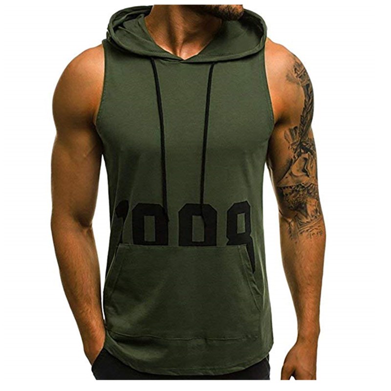 Men's Hooded Tank Top