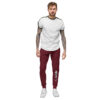 mscl Joggers "No Dirt Not a Sport" by Hope Nulf (Colour: Maroon Thigh)